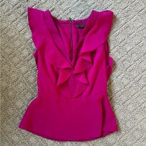 Ruffled Peplum Top